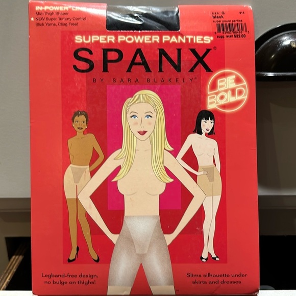 Nwt Spanx Super Power Panty Body Shaper. - Picture 1 of 6